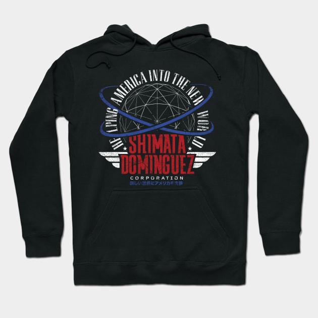 Shimata Dominguez Corporation Hoodie by MindsparkCreative